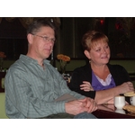 Dave & Mary Traynor enjoy one of Don Barry's entertaining songs.